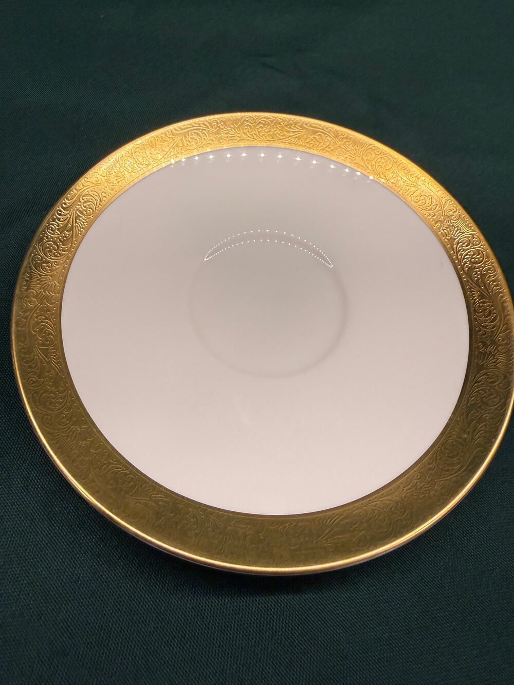 Mikasa Harrow Gold Encrusted Bone China Saucer Replacement Japan A1 129